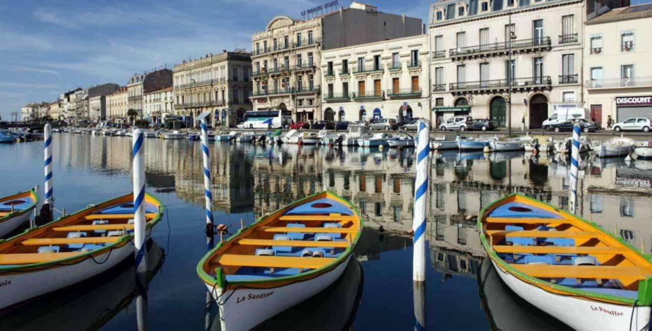 Grand Appartement Sur Canal A 2 Pas Du Centre Ville De Sete Exterior photo